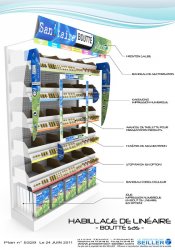 Kakemono en plastique pour  matériels de bricolage Boutté