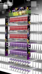 Présentoir Seiller fabricant PLV : Bandeau de rayonnage en plastique pour produits cométiques MULATO 2 Présentoir Seiller fabricant PLV : Bandeau de rayonnage en plastique pour produits cométiques MULATO 2