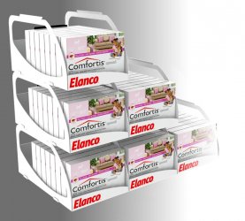 Présentoir animalerie et jardin en métal ELANCO