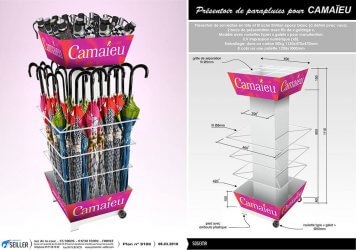 Presentoir-mode-et-textile-en-metal-pour-parapluies-SOGEMA-Camaieu