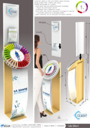 presentoir-sante-en-metal-pour--LABO-GILBERT