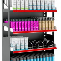 Gondole-en-metal-presentoir-cosmetique-VAR-COIFFURE