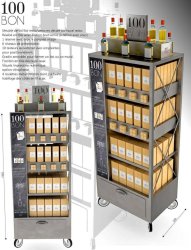 NUM Presentoir cosmetiques THE OTHERS 100bon